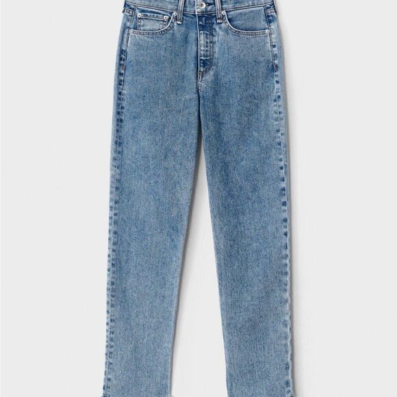 Rag & Bone Niña New York NWT straight high-rise ankle cigarette SZ 28 - Picture 3 of 9